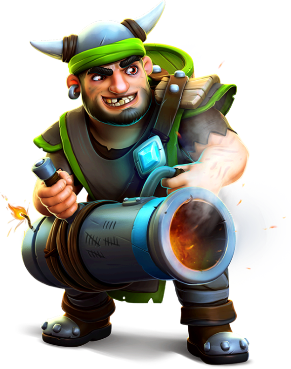 Viking character